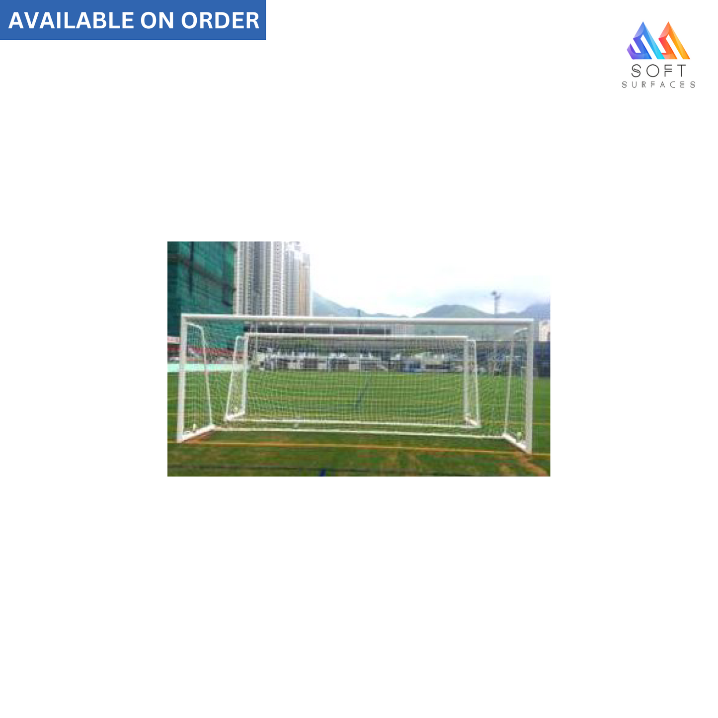 5X2m Portable Aluminum Soccer Goal