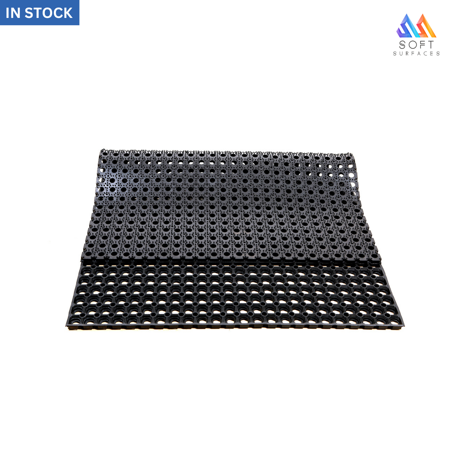 Rubber Hollow Mats 1.5m x 1m x 22mm