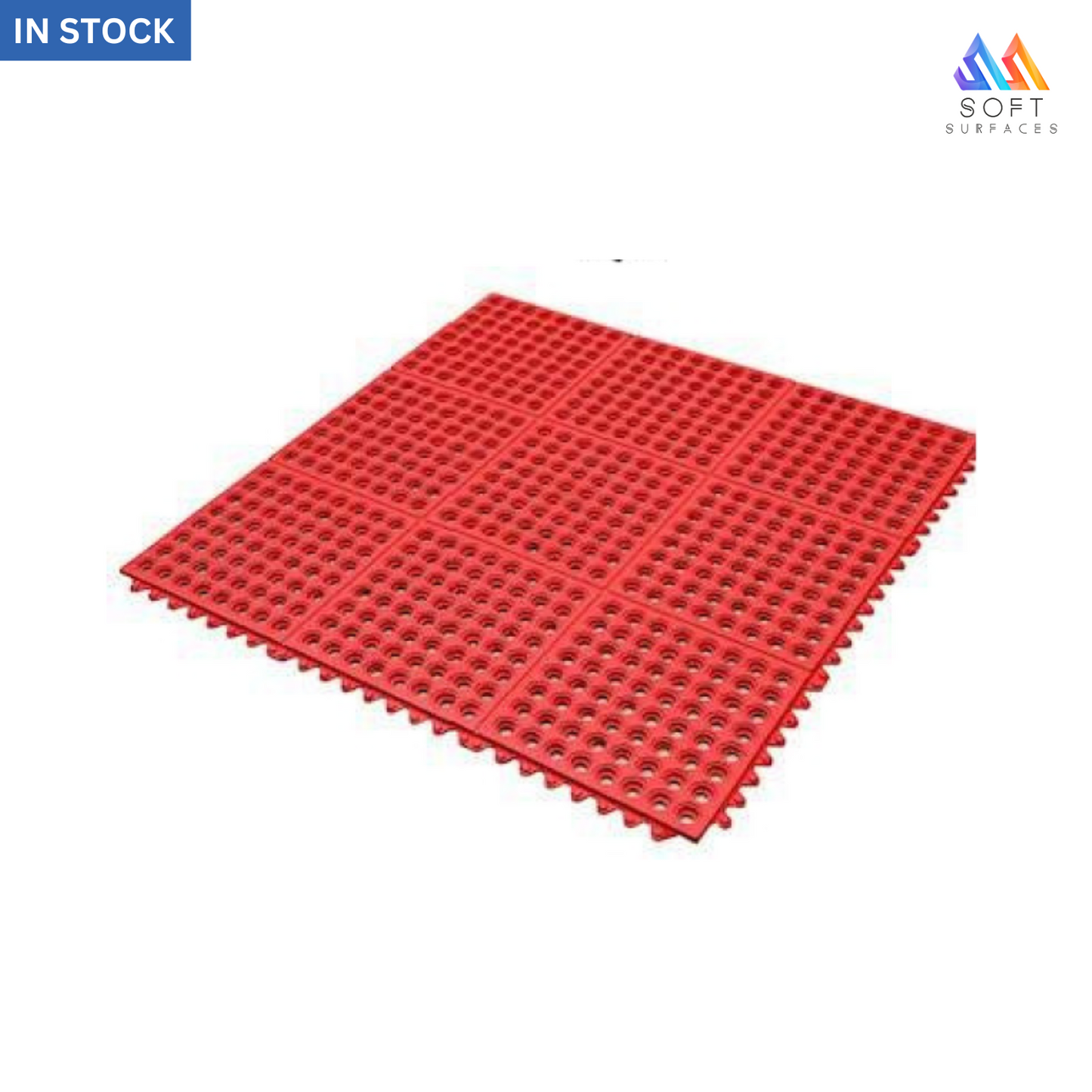 Rubber Restaurant Mats 90cm x 90cm x 12mm