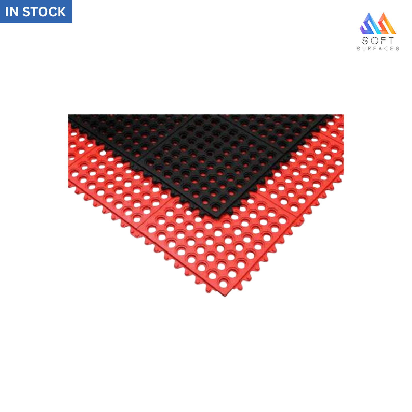 Rubber Restaurant Mats 90cm x 90cm x 12mm