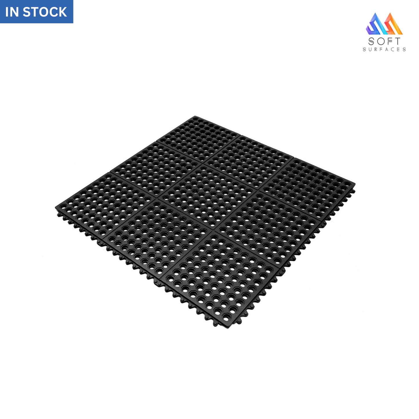 Rubber Restaurant Mats 90cm x 90cm x 12mm