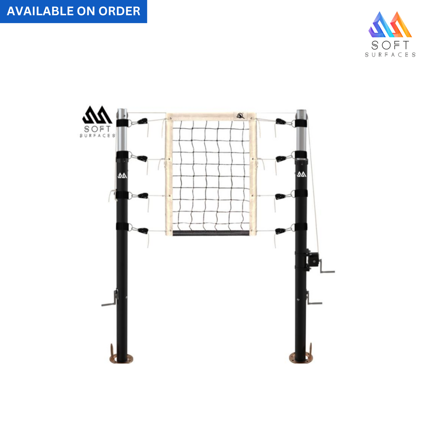 SS-ST07 Inground Steel Volleyball Post