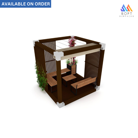 Cube Recreational Gazebo 1