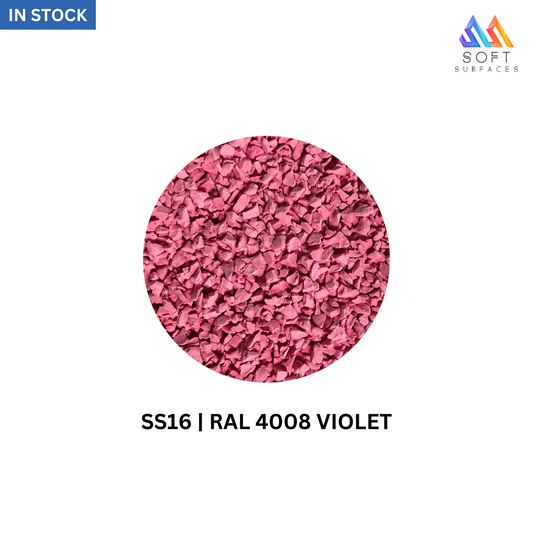 EPDM Violet Granules SS16-RAL 4008