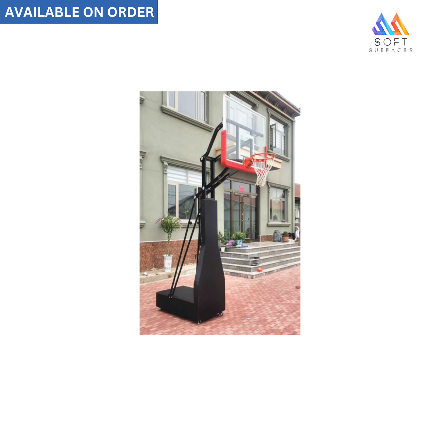 Height Adjustable Basketball Stand