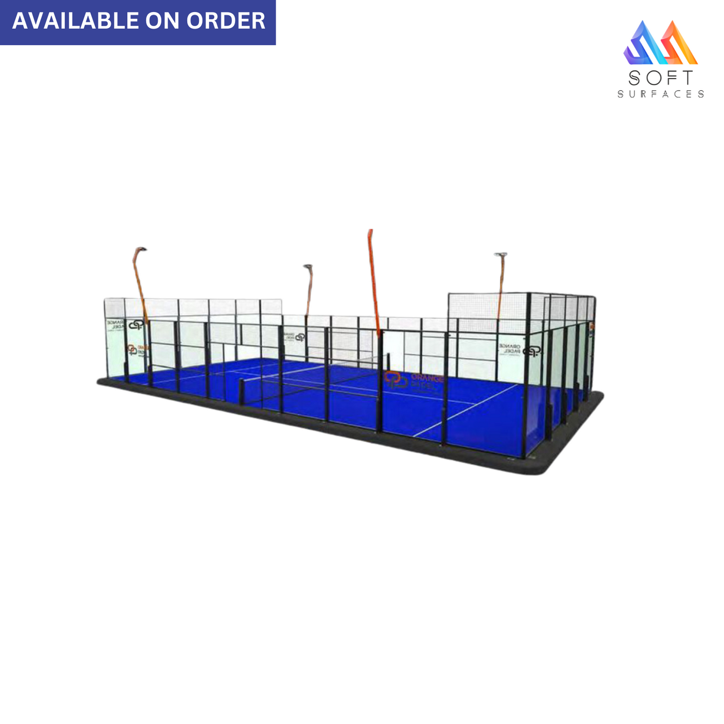 Orange Padel Ultimate Premium Quality Competition Grade (Made In Netherland)