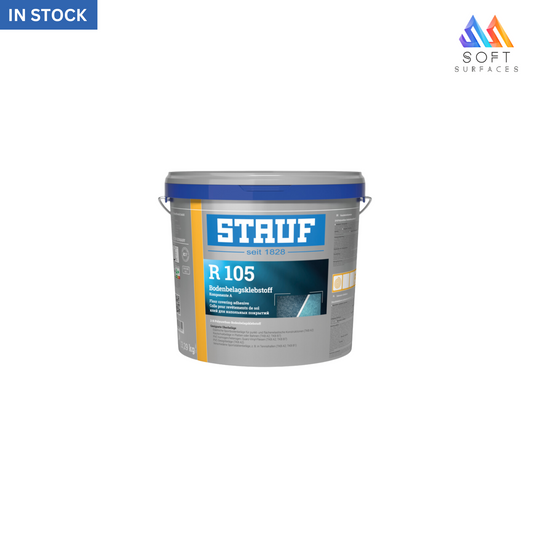 STAUF R 105 Rubber Tiles / Rolls Glue (Made In Germany)